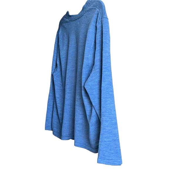 CROFT & BARROW LONG SLEEVE OPEN FRONT JACKET, WOMENS, XL, VARIGATED BLUE - Picture 5 of 9